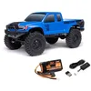 Image de Axial Camion RC 1/24 SCX24 Base Camp 4x4 Rock Crawler Brossé RTR (Tout Le nécessaire pour Courir est Inclus)   Bleu, AXI-1219T2