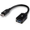 Image de V7 V7U3C-BLK-1E Câble adaptateur USB-C (m) vers USB 3.0 (f)