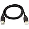 Image de V7 USB A (mâle) vers USB A (mâle), 1 mètre (3,3 pieds)   Noir - Câbles USB (1 mètre (3,3 pieds)   Noir, 1 m, USB A, USB A, 1.0, 480 Mbit/s, Noir)