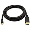 Image de V7 Mini-DisplayPort 3 m vers DisplayPort (m) - Noir - Câbles displayport (3 m, Mini DisplayPort, DisplayPort, Mâle, Cuivre)