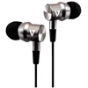 Image de V7 HA111 Écouteurs stéréo à Isolation phonique avec Microphone - Argent et Noir