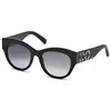 Image de Swarovski femme Sk0127-01B-Schwarz Montures de lunettes, Noir (Schwarz), 54