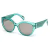 Image de Just Cavalli femme JC781S 93C 56 Montures de lunettes, Vert (Verde Chiaro Luc/Fumo Specchiato)