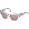 Image de JUST CAVALLI femme JC790S 20Z 54 Montures de lunettes, Gris (Grigio/Altro/Viola Grad e/o Specchiato)