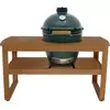 Image de Support barbecue BIG GREEN EGG eucalyptus large sans roue
