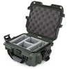 Image de Plasticase, Inc. Nanuk 905 Étui Rigide imperméable avec distributeurs rembourrés Olive
