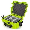 Image de Nanuk 905 Étui rigide étanche avec compartiments rembourrés Vert citron