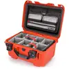 Image de Nanuk 918 Valise Rigide étanche avec Organiseur de Couvercle et séparateur rembourré Orange