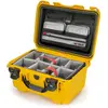 Image de Nanuk 918 Valise Rigide étanche avec Couvercle Organiseur et séparateur rembourré Jaune