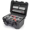 Image de Nanuk 918 Valise Rigide étanche avec Couvercle Organiseur et séparateur rembourré Graphite