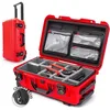 Image de NANUK 935 Pro Photo Kit - Valise Rigide étanche pour Appareil Photo, avec séparateurs rembourrés et roulettes, 56 x 36 x 23 cm - Antipoussière et résistante aux Chocs, homologuée Bagage (Rouge)