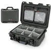 Image de NANUK 915 Pro Photo kit - Valise de Protection légère et étanche avec séparateurs rembourrés et 2 organisateurs de Couvercle (40,1 x 30,7 x 17,3 cm) Antipoussière et résistante aux Chocs (Olive)