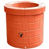 Image de Puit récupérateur d'eau 340L design et coloré, avec robinet. orange - Fabrication française