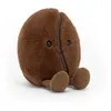 Image de Jellycat Amuseables Jouet en peluche Grain de café 12,7 cm   Peluche alimentaire   Idée cadeau amusante