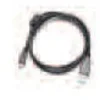 Image de CLEARONE 830-156-200 Cable USB USB A Mini-USB A Macho Negro 830-156-200, USB A, Mini-USB A, 2.0, Negro