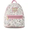Image de Loungefly Disney Beauty and the Beast Belle All Over Print Womens Double Strap Shoulder Bag Purse