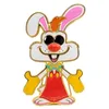 Image de Funko Funko Pop! Enamel Pin: Roger Rabbit - Who Framed Roger Rabbit? Pin en Émail - Broche Fantaisie Mignonne à Collectionner - pour les Sacs à Dos et Sacs - Idée de Cadeau - Produits Officiels