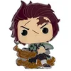 Image de Loungefly Funko Large Pop! Enamel Pin - Nezuko Kamado - Demon Slayer: TANJIRO KAMADO Pin en Émail - Broche Fantaisie Mignonne à Collectionner - pour Les Sacs à Dos et Sacs - Idée de Cadeau