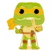 Image de Funko Pop! Large Enamel Pin Teenage Mutant Ninja Turtles (TMNT) : Michelangelo Pin en Émail - Broche Fantaisie Mignonne à Collectionner - pour Les Sacs à Dos et Sacs - Idée de Cadeau - TV Fans
