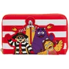 Image de Loungefly McDonalds Ronald and Friends Zip Around Wallet