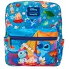 Image de Loungefly Disney by sac à dos Mini Lilo and Stitch Camping Cuties AOP