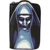 Image de Loungefly WB The Nun Cosplay Portefeuille zippé, noir, Medium, Portefeuilles
