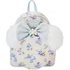 Image de Loungefly Disney Mickey et ses amis Winter Wonderland AOP Mini sac à dos avec bandeau
