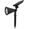 Image de Spot à piquer LED Solaire pour Jardin 2W 5.5V DC (4 LED) - Blanc Froid 6000K - 8000K - SILAMP