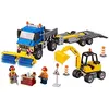 Image de LEGO City Great Vehicles Sweeper Excavator 60152 Jouet de construction en occasion ou reconditionné