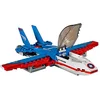 Image de LEGO - 76076 - La Poursuite en Avion de Captain America