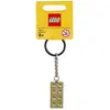 Image de LEGO Classic Porte-clés Brique 2 x 4 Doré Métallique 850808