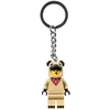 Image de LEGO Porte-clés avec figurine de bouledogue français - 854158
