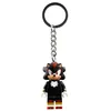 Image de LEGO 854302 Shadow The Hedgehog Minifigur Porte-clés Noir À partir de 6 ans