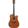 Image de D'Angelico Excel Bowery Dreadnought CE Vintage Natural guitare électro-acoustique folk avec housse