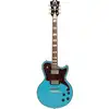 Image de D'Angelico Deluxe Brandon Niederauer Atlantic Sonic Blue guitare électrique avec étui