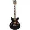 Image de D'Angelico Excel Mini DC Black guitare électrique + étui