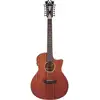 Image de D'Angelico Premier Fulton LS Natural Mahogany guitare folk électro-acoustique 12 cordes