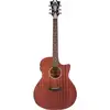 Image de D'Angelico Premier Gramercy LS Natural Mahogany guitare folk électro-acoustique