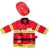 Image de PACK POMPIER COSTUME + ACCESSOIRES, Jeu de rôle