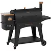 Image de Barbecue pellet PITBOSS ONYX AUSTIN, sur chariot,de 82 à 260 °, surface de cuisson 90 x 50 cm