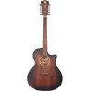 Image de D'Angelico Premier Fulton LS Aged Mahogany guitare folk électro-acoustique 12 cordes