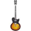 Image de D'Angelico Deluxe Atlantic Vintage Sunburst guitare électrique avec étui