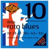 Image de Rotosound RH10 Roto Blues Nickel Light Top/Heavy Bottom 10/52
