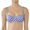 Image de Huit - Haut de maillot de bain Din bleu 85 D