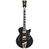 Image de D'Angelico Excel SS Solid Black guitare électrique avec étui