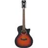 Image de D'Angelico Premier Fulton LS Satin Vintage Sunburst guitare électro-acoustique folk 12 cordes