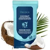 Image de PACIFICA Lingettes déodorantes pour aisselles   Lait de coco et huile essentielle pour femmes, 30 lingettes blanches, (lot de 1)