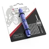 Image de KOM Cycling Kit de réparation de pneus sans Chambre à air pour vélos - 8 Couleurs ! Répare Les crevaisons de pneus de VTT et de vélo de Route -. Réparation sans Chambre à air Facile (Bleu)