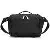 Image de Pacsafe Exp Sac bandoulière antivol unisexe de 30,5 cm, noir de jais, 24 x 36,6 x 10,9 cm (H x l x P), noir profond, 9.7H x 14.4" W x 4.3" D