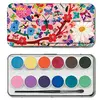 Image de eeBoo - Boite Fer Aquarelle - Papillons